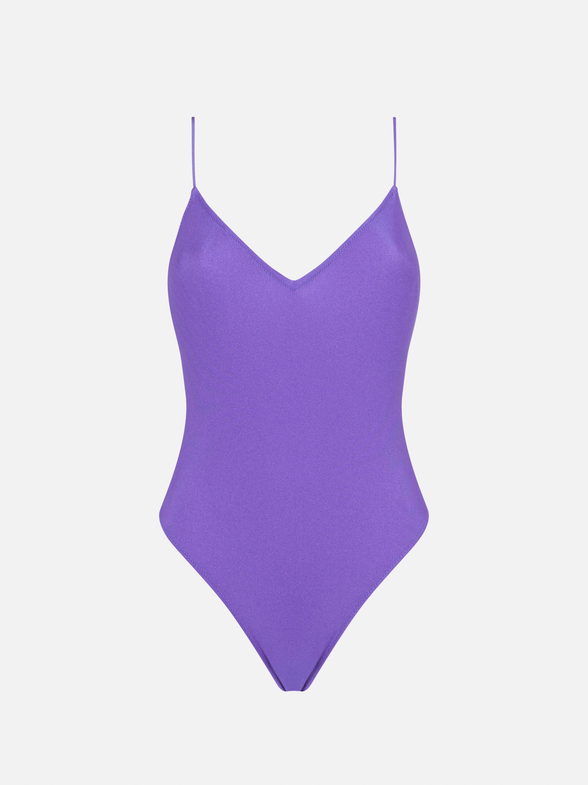 Woman purple one piece swimsuit - MC2 Saint Barth