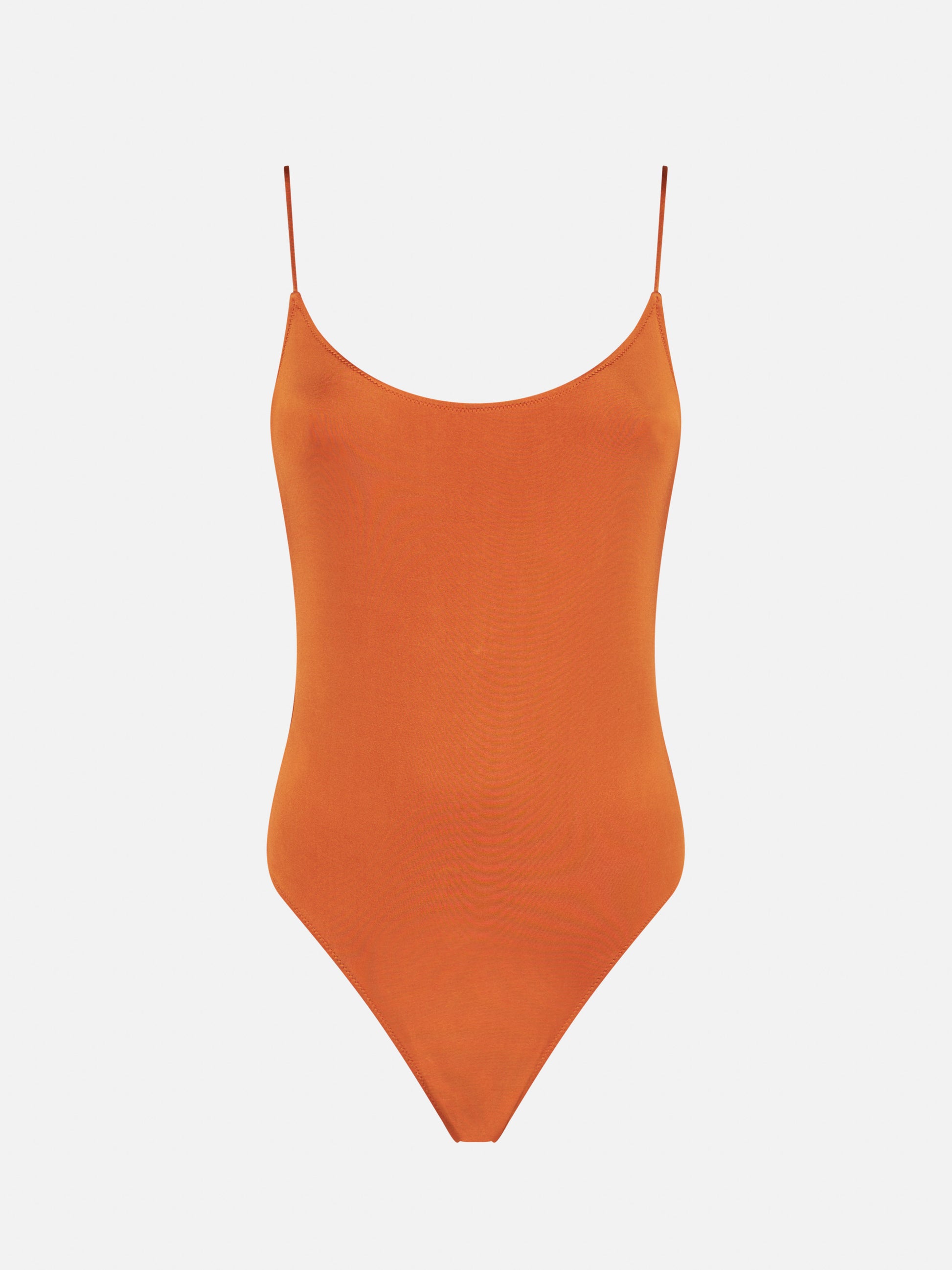Shiny orange one piece swimsuit - MC2 Saint Barth