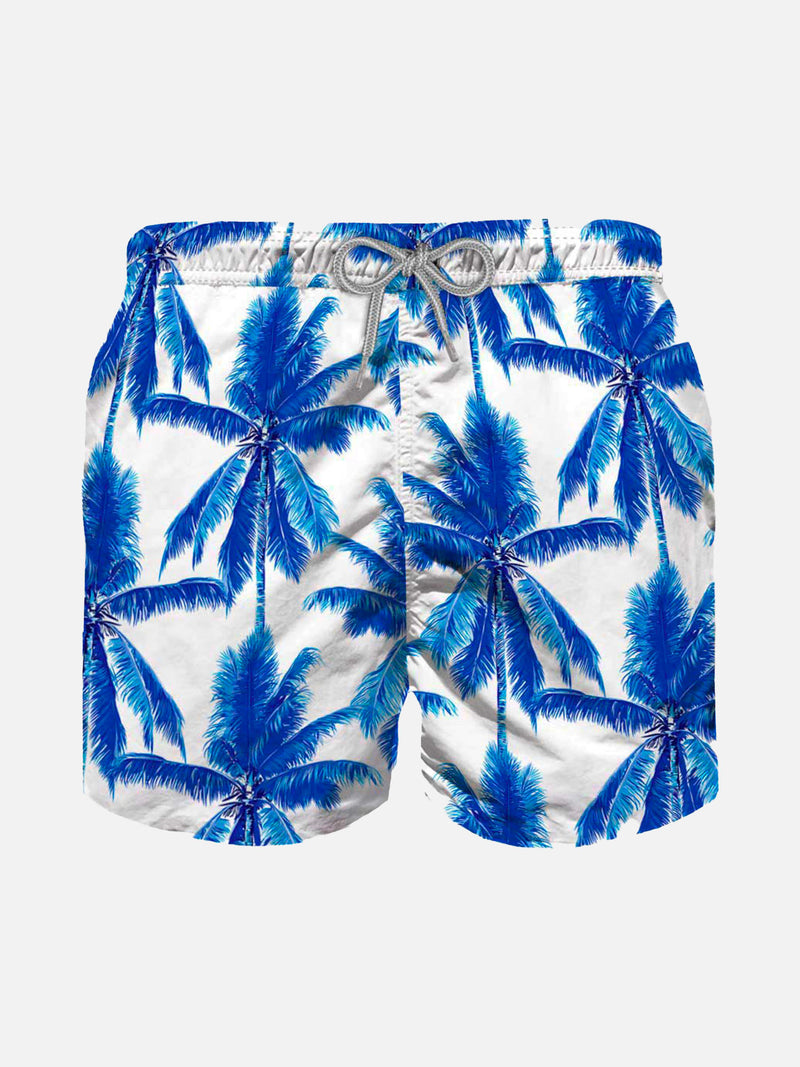 Palms print kid's swimshorts