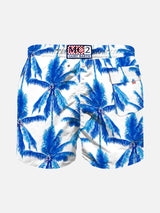 Palms print kid's swimshorts