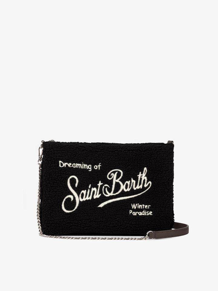 Umhängetasche aus Parisienne-Sherpa-Stoff