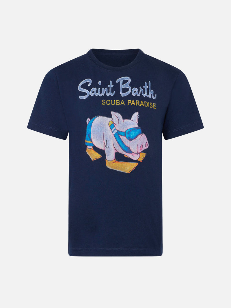 T-shirt da bambino Piggy sub