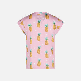 Girll t-shirt with pineapple print - MC2 Saint Barth