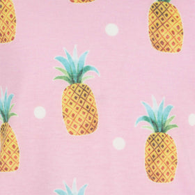 Girll t-shirt with pineapple print - MC2 Saint Barth