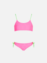 Bikini da donna a bralette con cuori