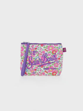 Pochette Aline in scuba con stampa Betsy | MADE WITH LIBERTY FABRIC