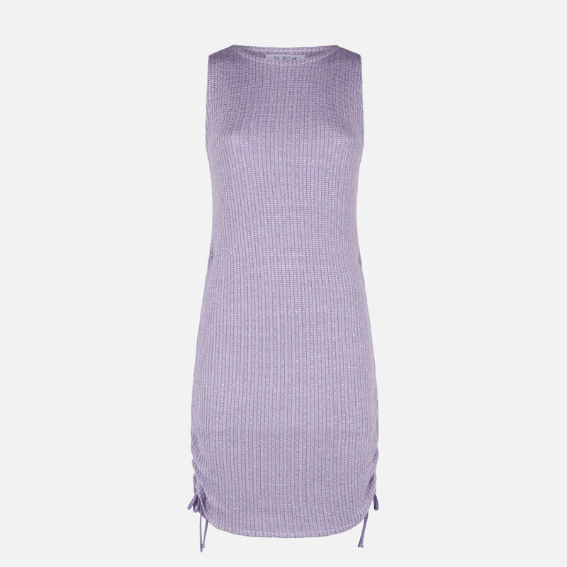 Ribbed sheath dress Jori with drawstring