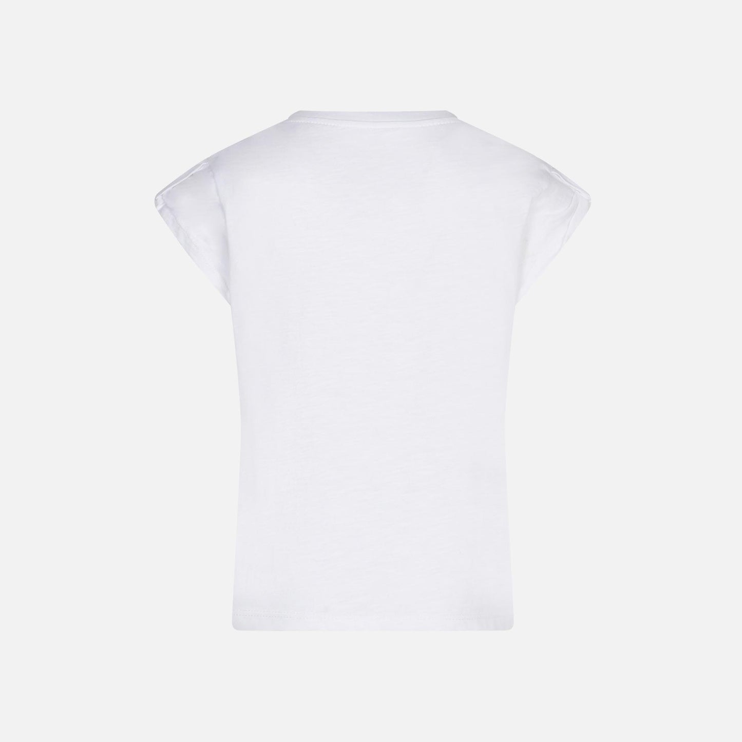 Girl cotton t-shirt with Saint Barth print - MC2 Saint Barth