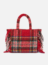 Colette-Deckenhandtasche mit Tartan-Print