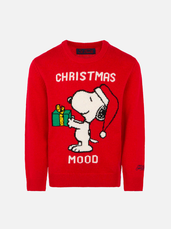 Maglia da bambino con stampa Snoopy Christmas Mood | Edizione speciale Peanuts™