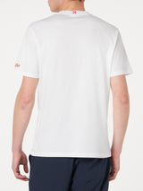 T-shirt da uomo con ricamo St. Barth habituè