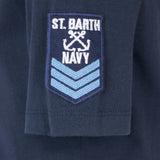 T-shirt blu da bambino St. Barth Navy