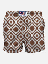 Man swim shorts with pattern