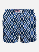 Man swim shorts with pattern