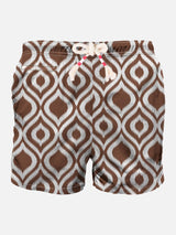 Man swim shorts with pattern