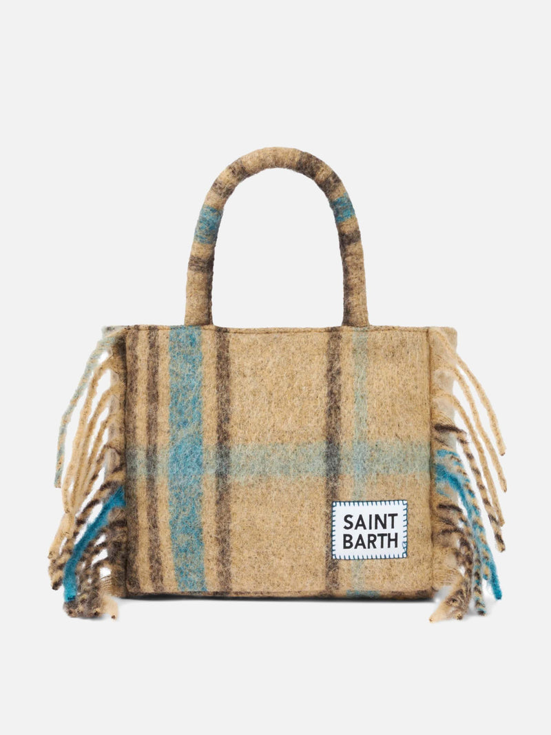 Colette-Deckenhandtasche mit Tartan-Print