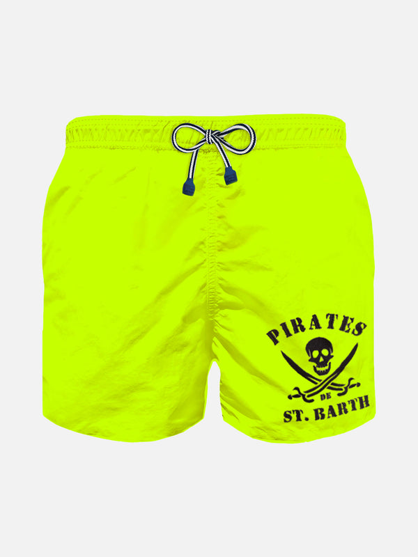 Costume da bagno da bambino con ricamo pirati