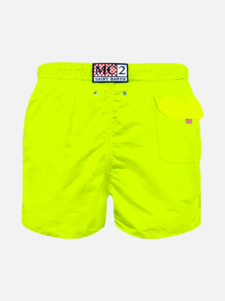 Boy swim shorts with pirates embroidery - MC2 Saint Barth