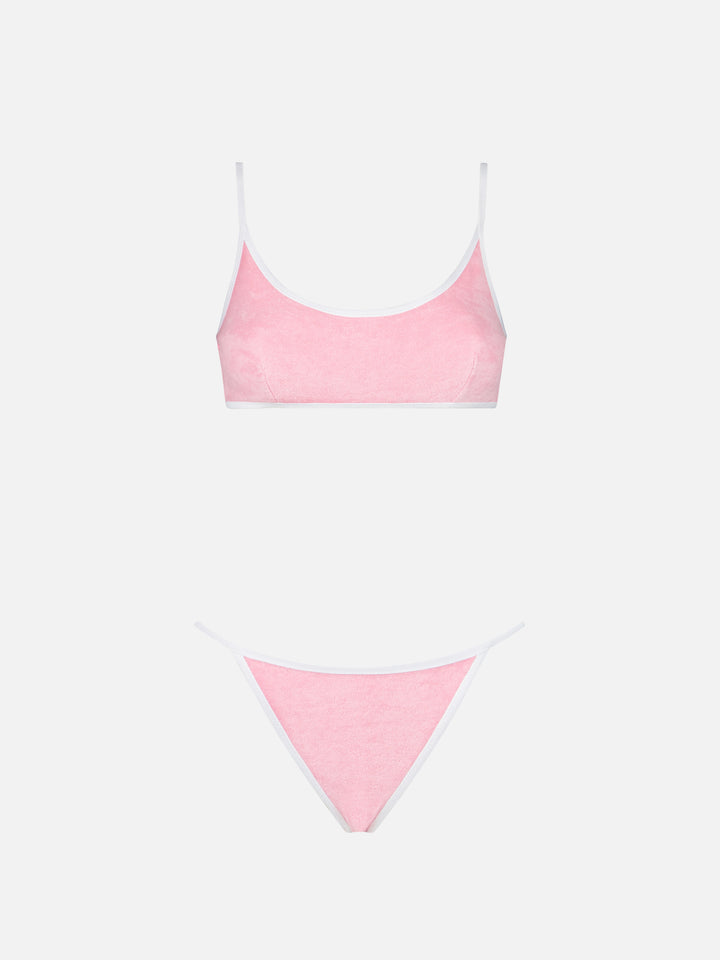 Bikini da donna a bralette in spugna con piping | MELISSA SATTA EDIZIONE SPECIALE