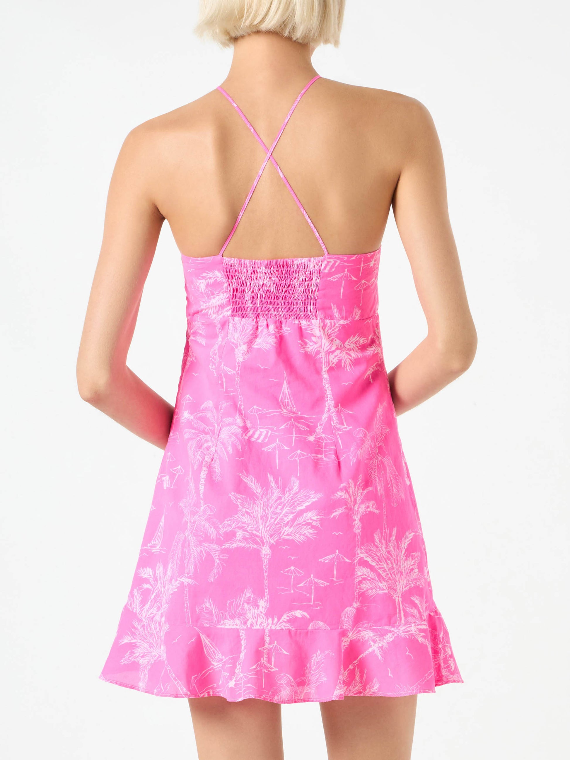 pink toile de jouy dress Pink Toile De Jouy Dress