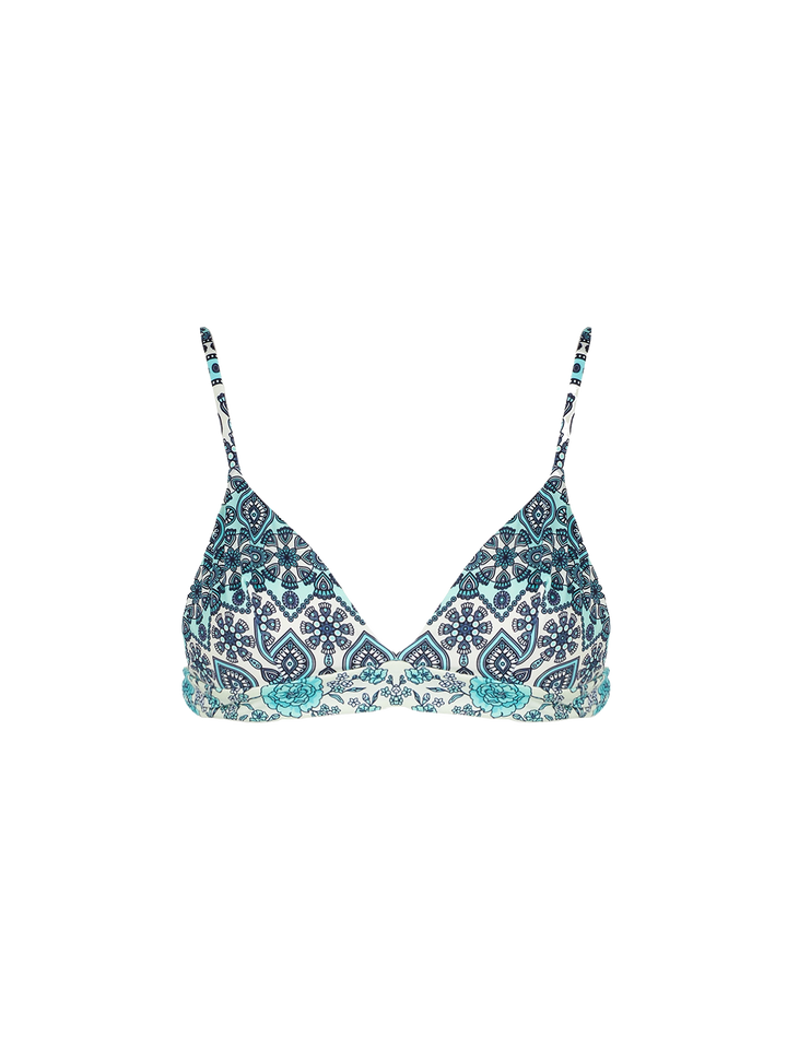 Damen-Triangel-Top mit Aufdruck