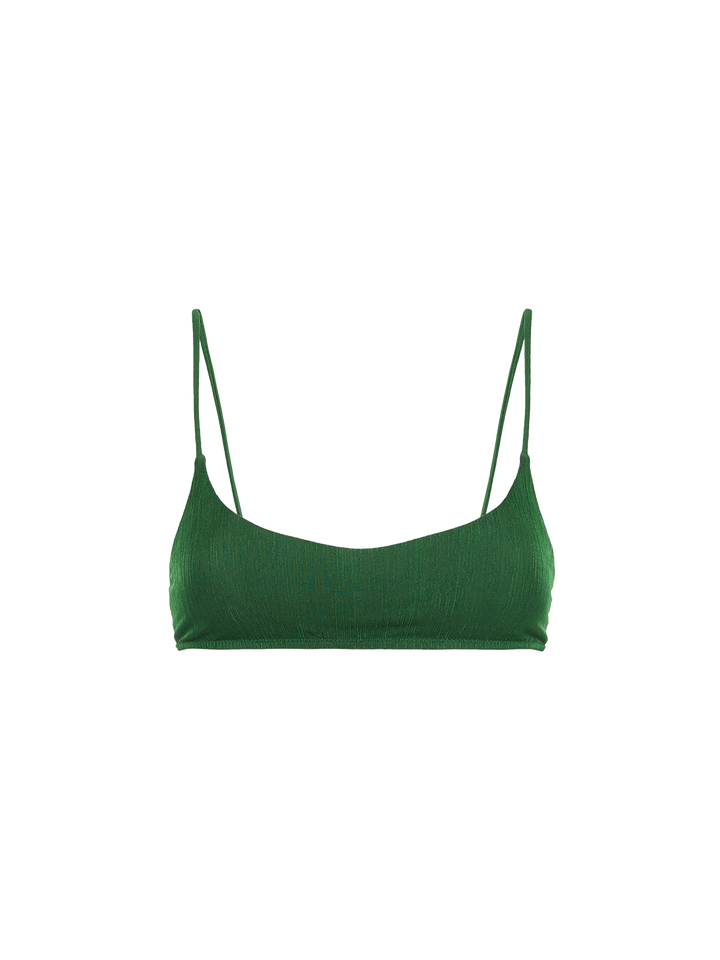 Grünes Bralette-Top für Damen