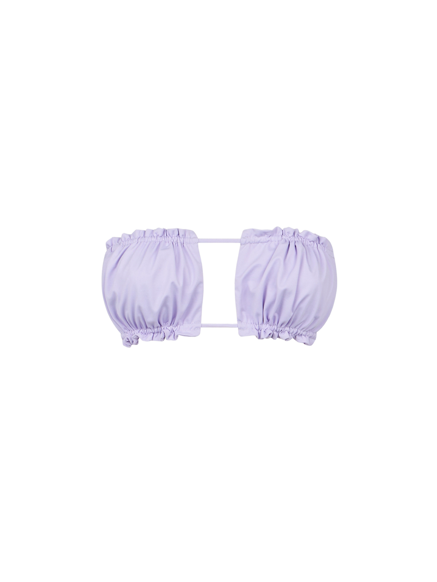 Costume da bagno top a fascia lilla per donna