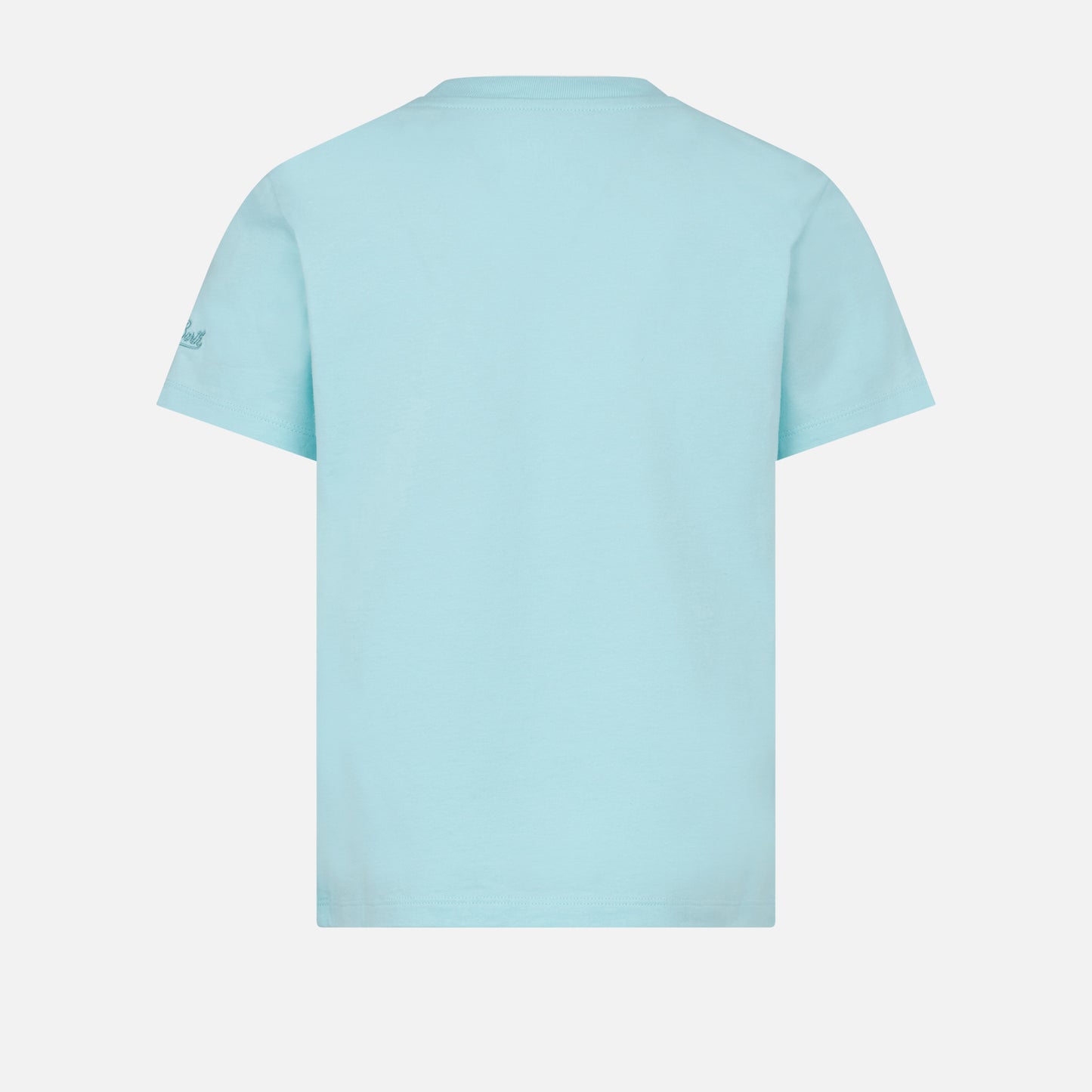 Girl t-shirt with Sea you in St. Barth embroidery