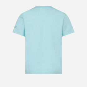 Girl t-shirt with Sea you in St. Barth embroidery