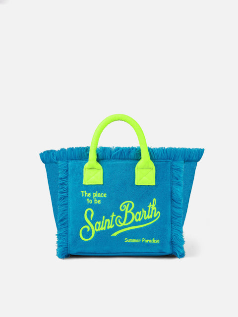 Colette turquoise terry handbag - MC2 Saint Barth