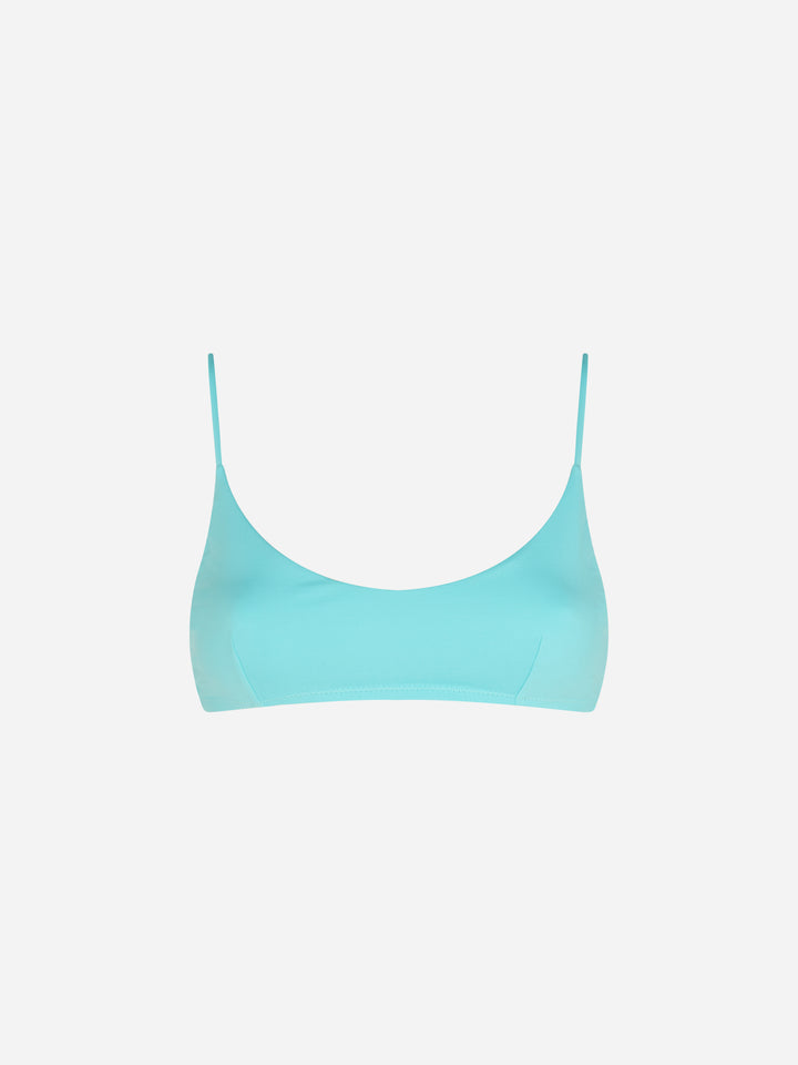 Top a bralette Judy verde acqua
