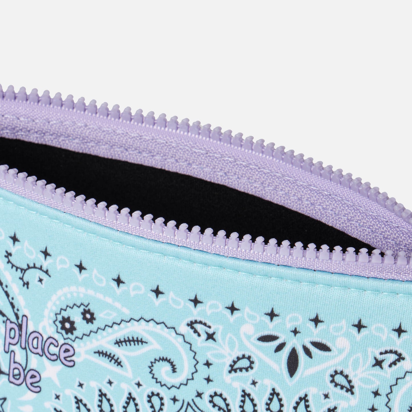Aline water green scuba pochette