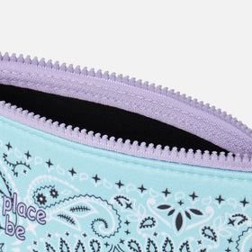 Aline water green scuba pochette