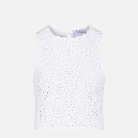 Woman crochet halterneck top - MC2 Saint Barth
