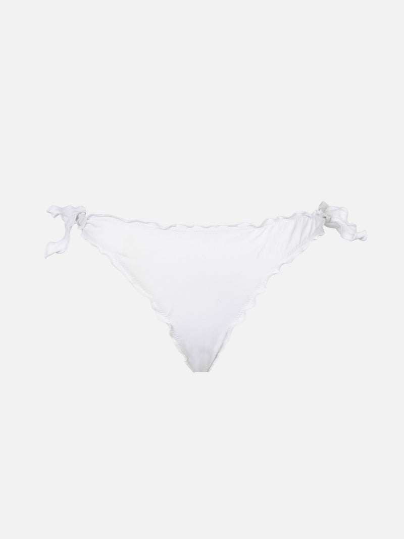 White swim briefs