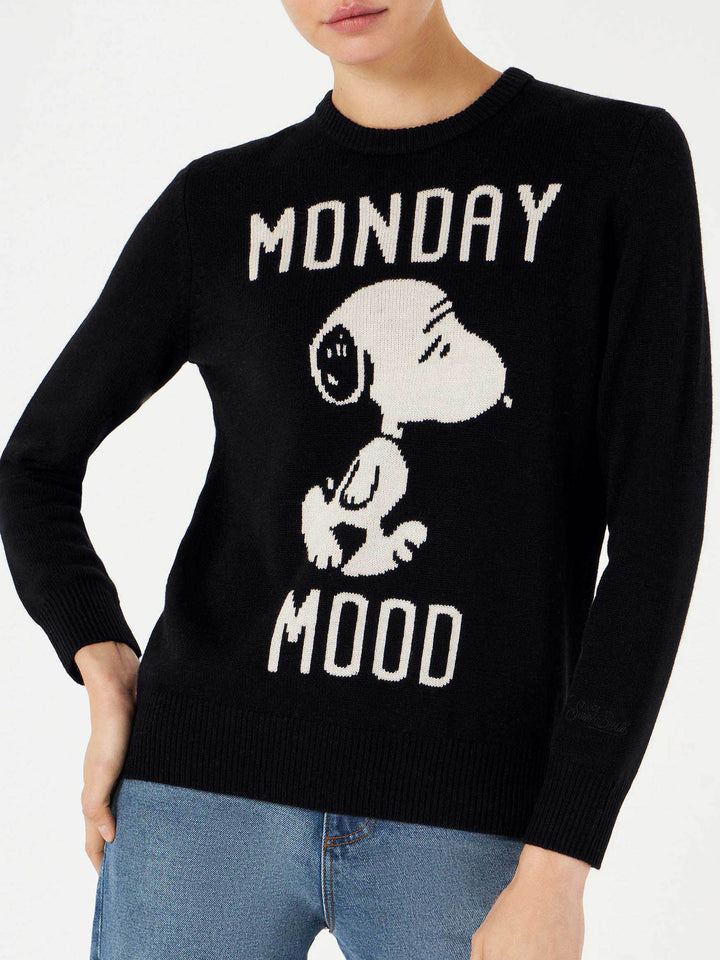 Maglione da donna con stampa Monday Mood Snoopy | SNOOPY - EDIZIONE SPECIALE PEANUTS™