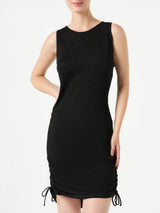 Ribbed sheath dress Jori with drawstring