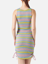 Ribbed sheath dress Jori with drawstring