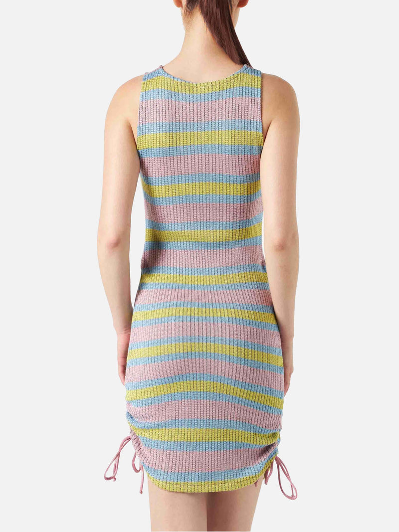 Ribbed sheath dress Jori with drawstring