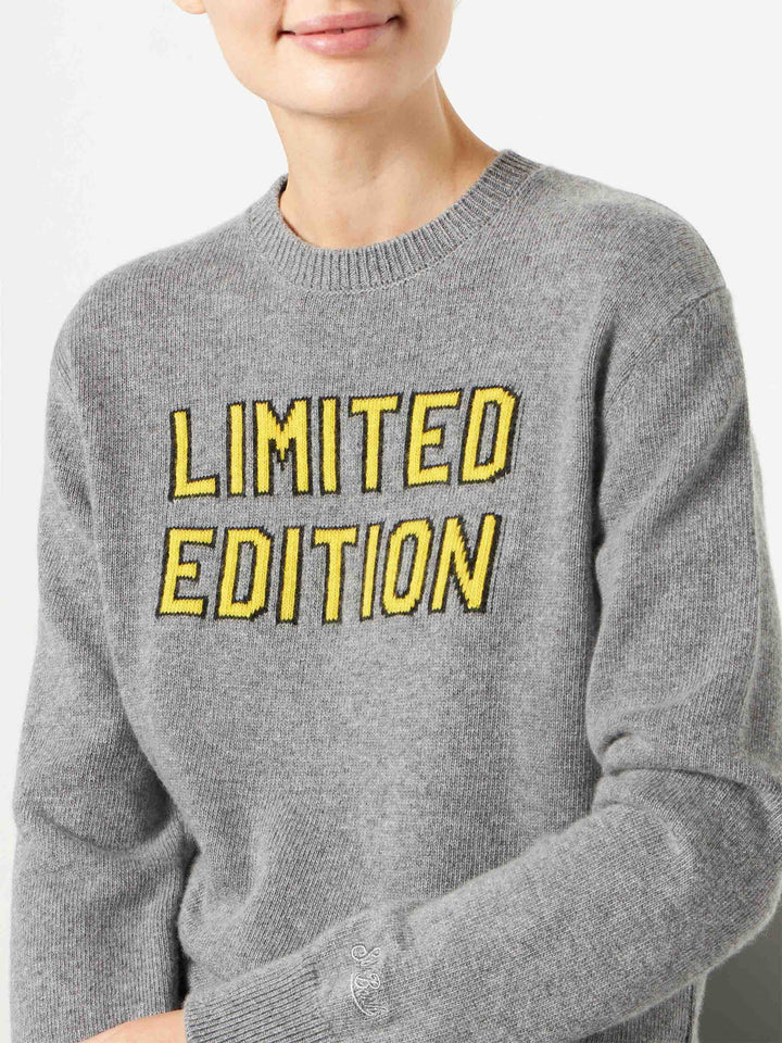 Woman sweater with Limited Edition lettering - MC2 Saint Barth