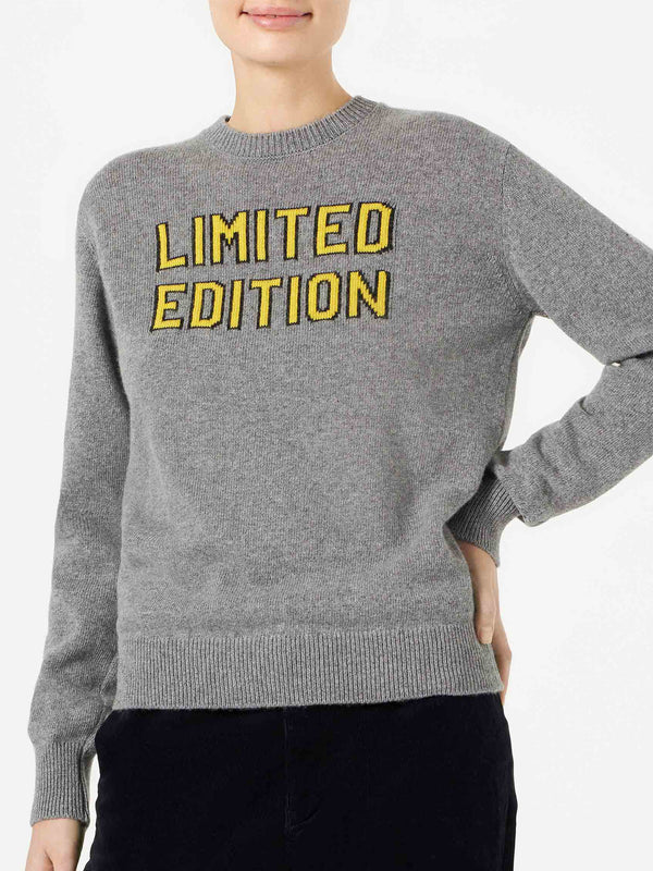 Woman sweater with Limited Edition lettering