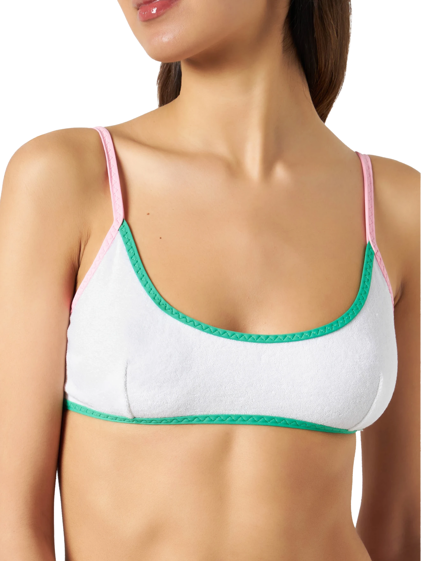 Woman terry bralette swimsuit