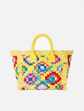 Colette Häkelhandtasche mit Fransen