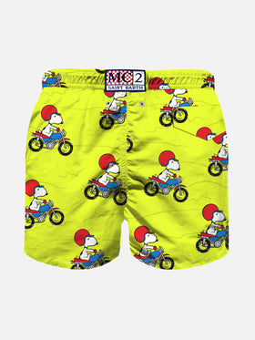 Boy swim shorts with rider Snoopy print | SNOOPY - PEANUTS™ SPECIAL EDITION