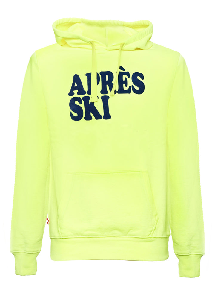 Après Ski fluo yellow hoodie - MC2 Saint Barth