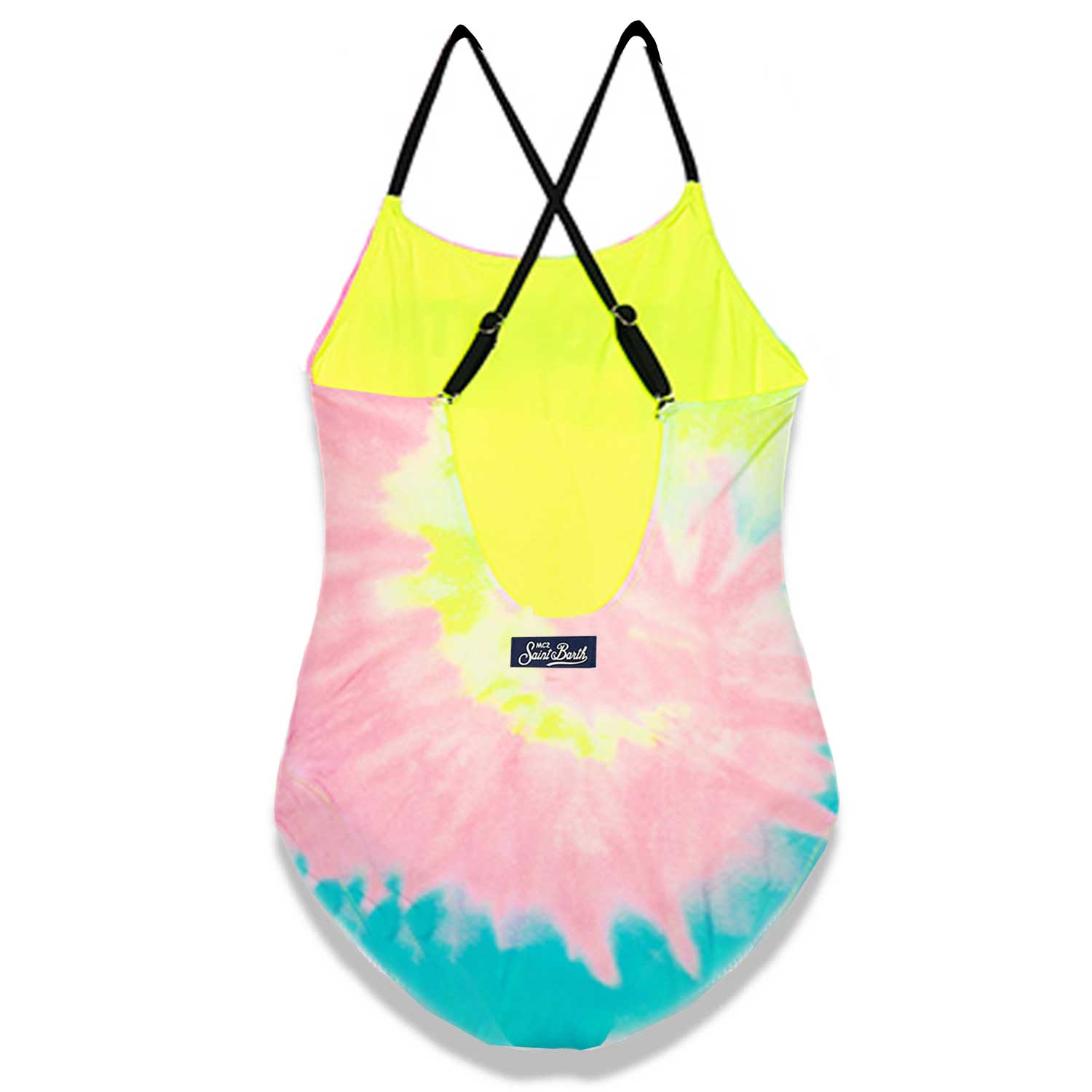 Tie dye girl's one piece - MC2 Saint Barth