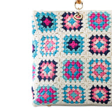 Handmade tiles crochet bag Victoria