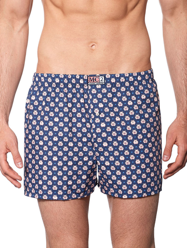 Boxershorts für Herren mit Piggy-Aufdruck