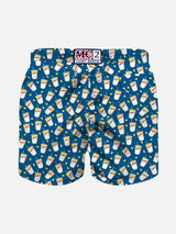 Badeshorts für Jungen mit Estathé-Print | Estathé® Sonderedition