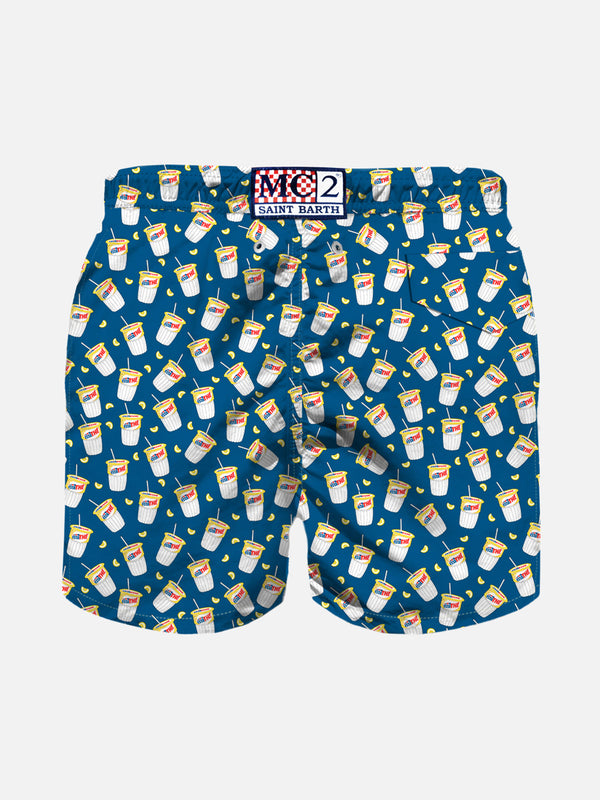 Boy swim shorts with Estathé print | Estathé® Special Edition